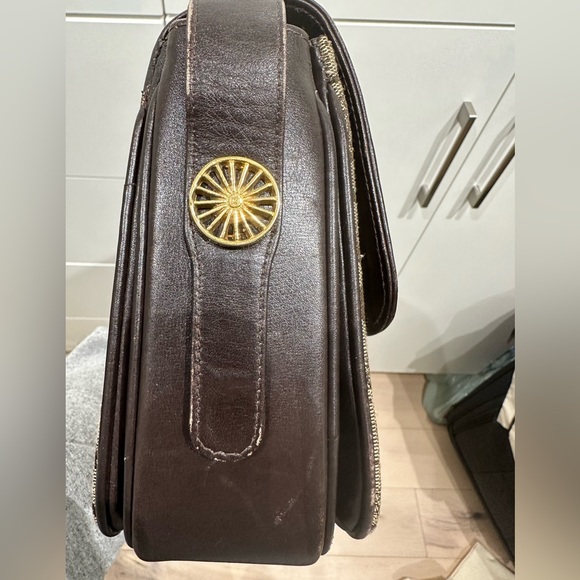 Vintage Celine canvas and leather brown bag - Picture 5 of 16